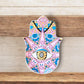 Evil Eye - Good Looking Eye Dish - Pink Gold Hamsa - 6-1/2-in