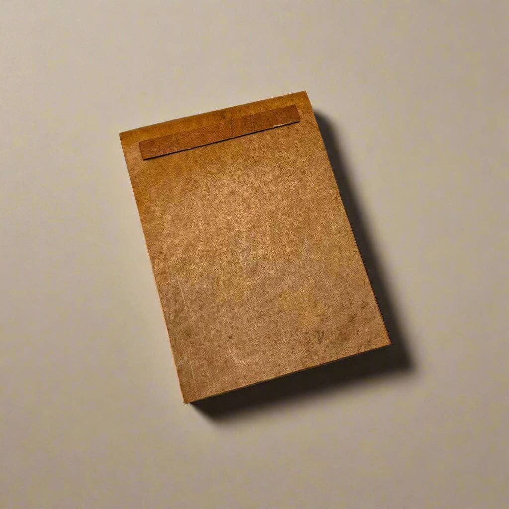 Refillable Leather Notepads - Things to do - Mellow Monkey