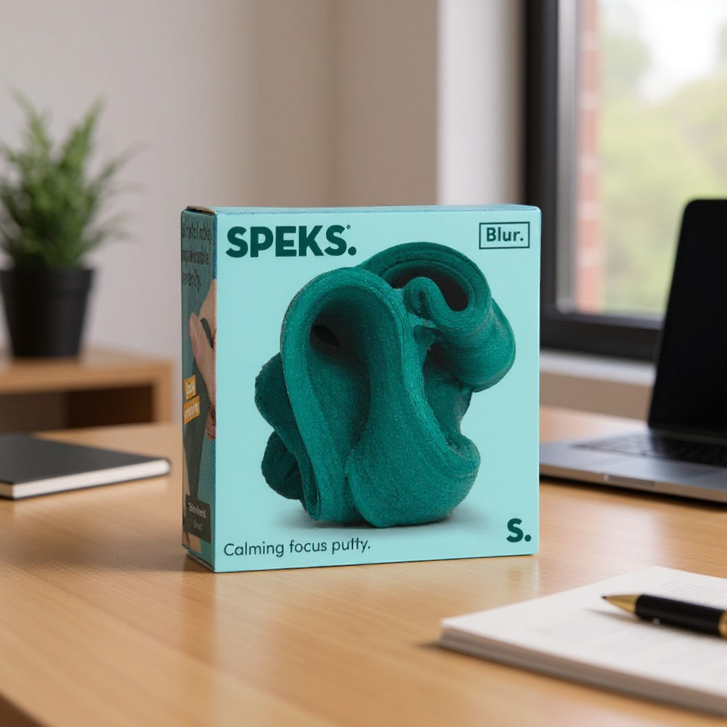 Speks Blur Focus Putty - Forest - Mellow Monkey