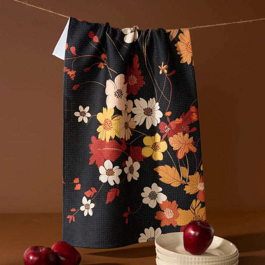 Autumn Whispers Tea Towel - Mellow Monkey