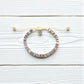 Pakui Natural Bead Anklet - Light Brown - Mellow Monkey