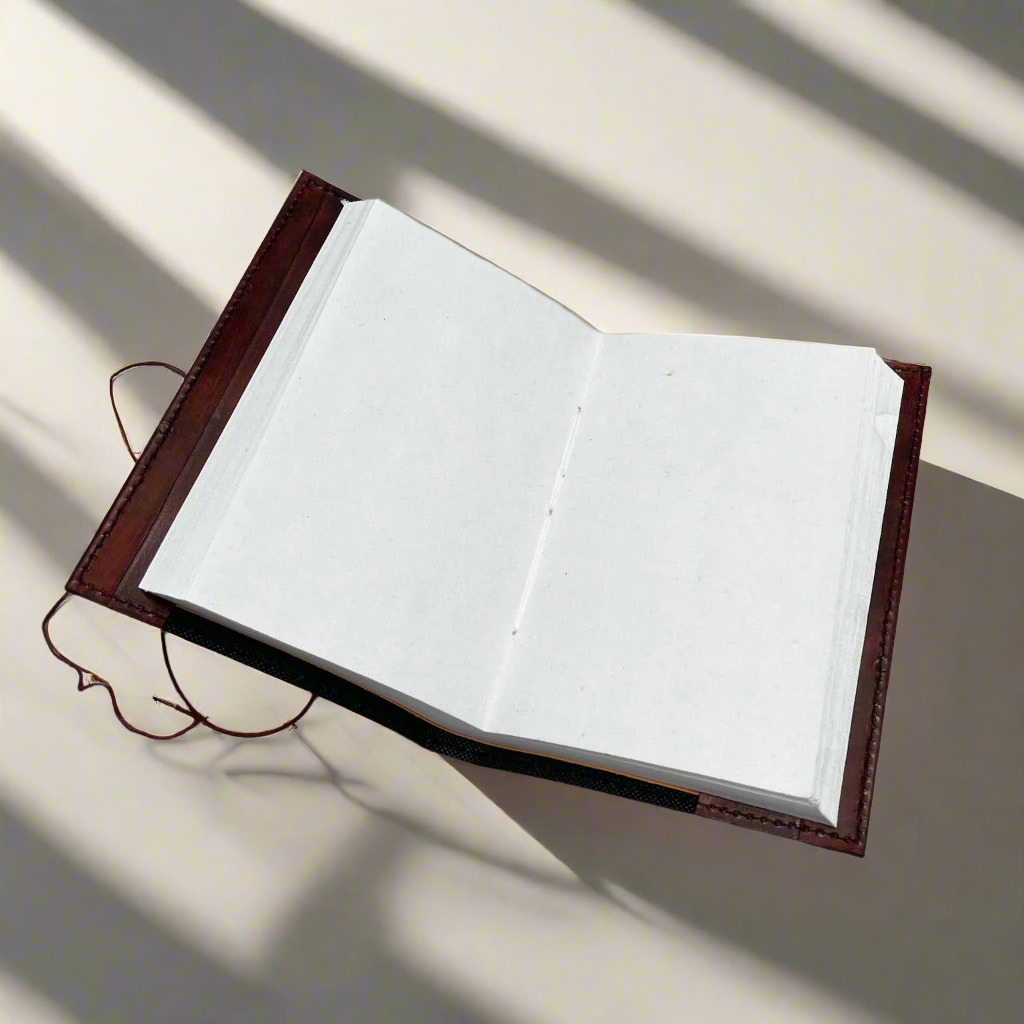Space Odyssey - Refillable Leather Journal - Mellow Monkey