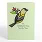 Goldfinch's Song Suncatcher Card - Mellow Monkey