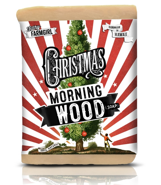 Christmas Morning Wood 100% Natural Bar Soap - Filthy Farmgirl