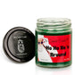 Ho Ho Ho'n Around Holiday Candle - Funny Christmas - Mellow Monkey