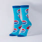 Pepsi Cans Socks - Crew Socks - Medium - Mellow Monkey