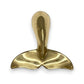 Whale Tail Door Knocker - Brass - Mellow Monkey