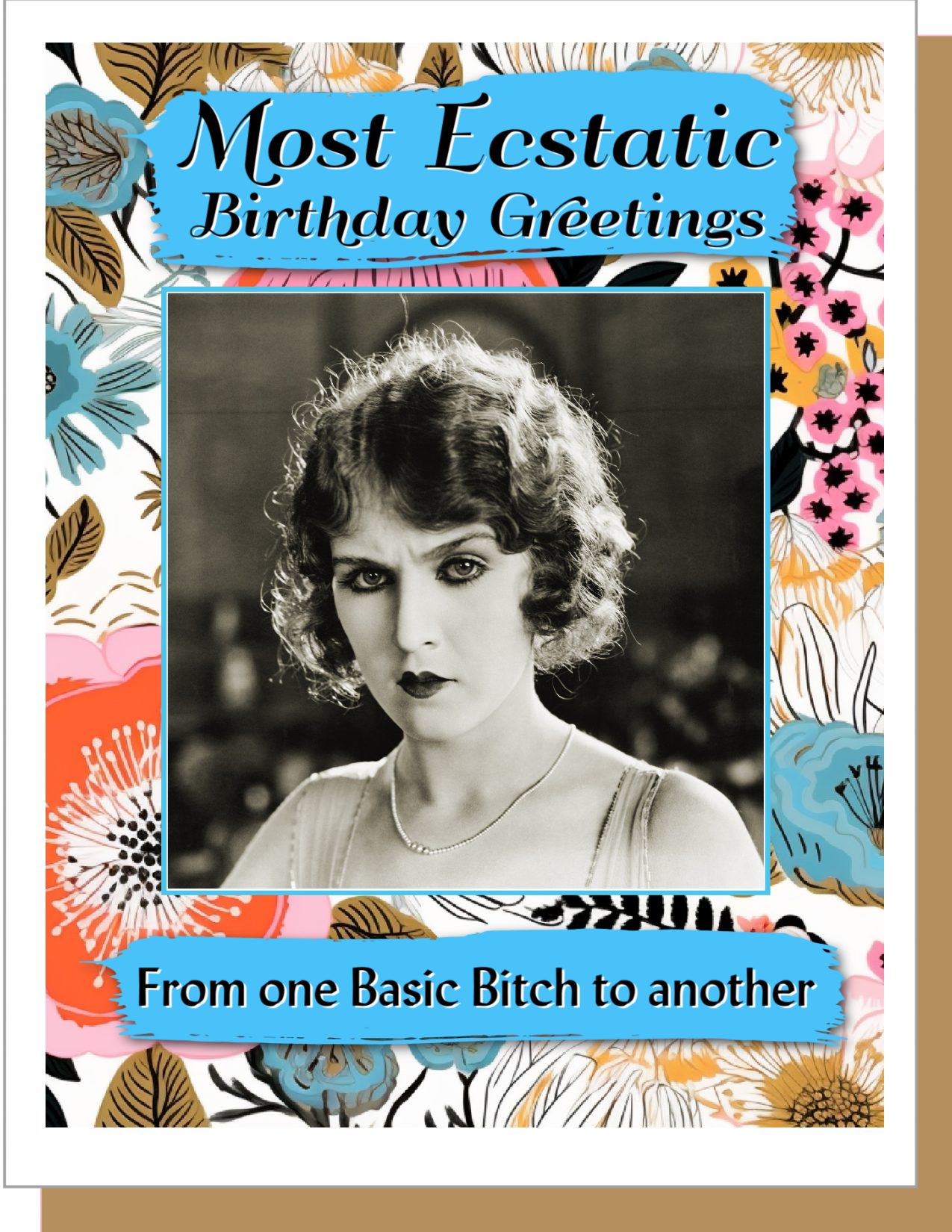 Most Ecstatic Birthday Greetings - Birthday Card - Mellow Monkey