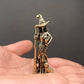 Brass Witch Desktop Ornament - 2.5-in.