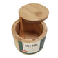 Salt Box with Spoon - Bamboo