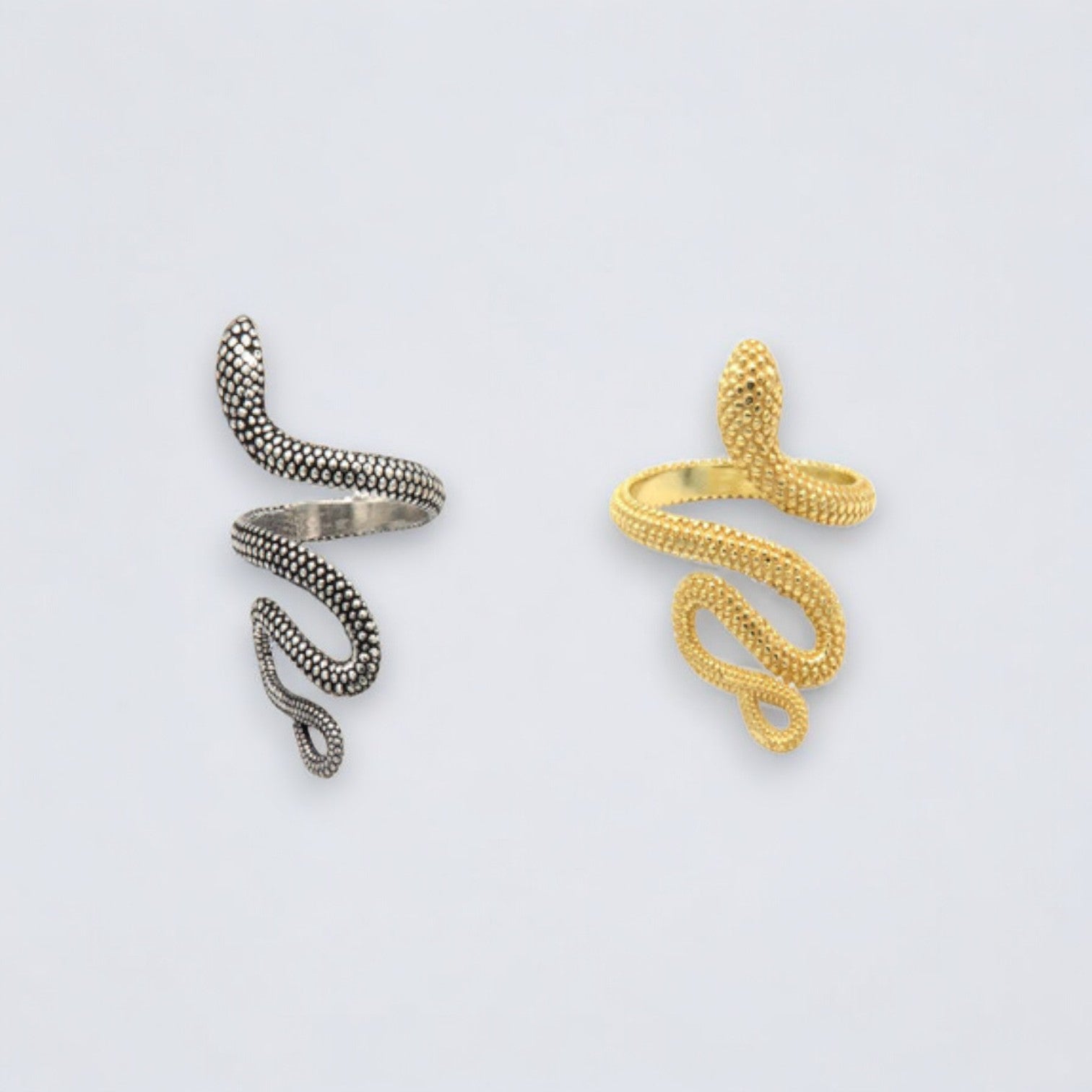 Viper Adjustable Snake Ring - Mellow Monkey