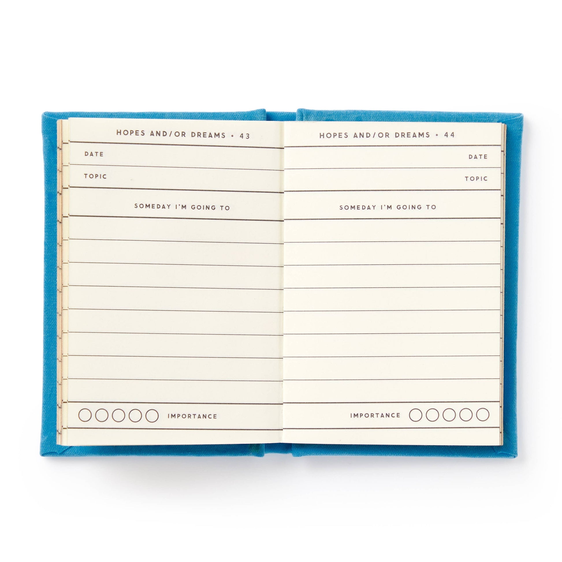 Tiny Hopes And Dreams Tiny Diary - Brass Monkey - Mellow Monkey