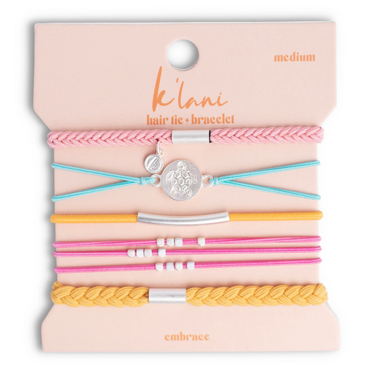 Embrace - Hair Tie Bracelets - Small - Mellow Monkey