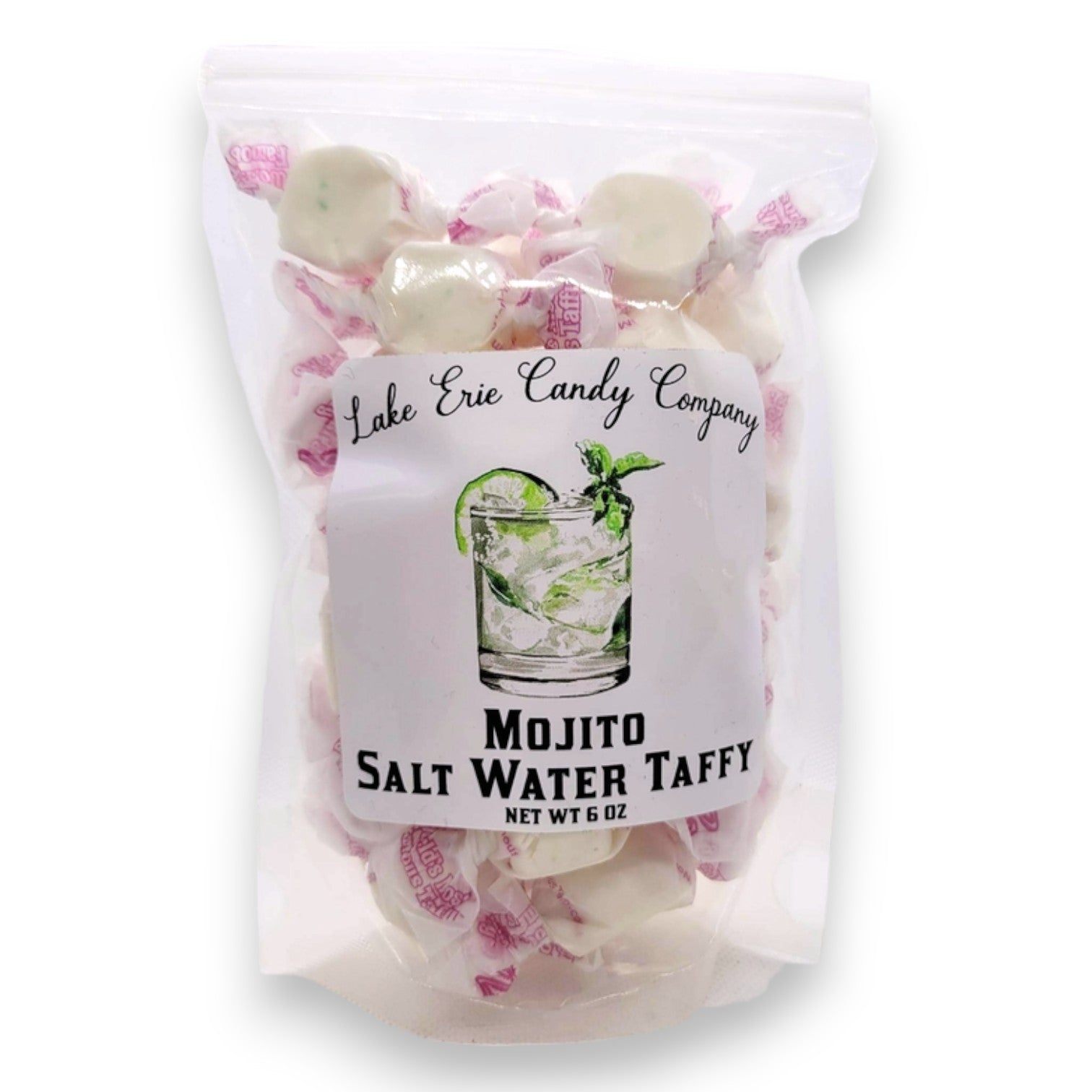 Mojito Salt Water Taffy - 6-oz - Mellow Monkey