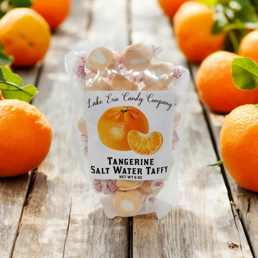 Tangerine Salt Water Taffy - 6-oz - Mellow Monkey