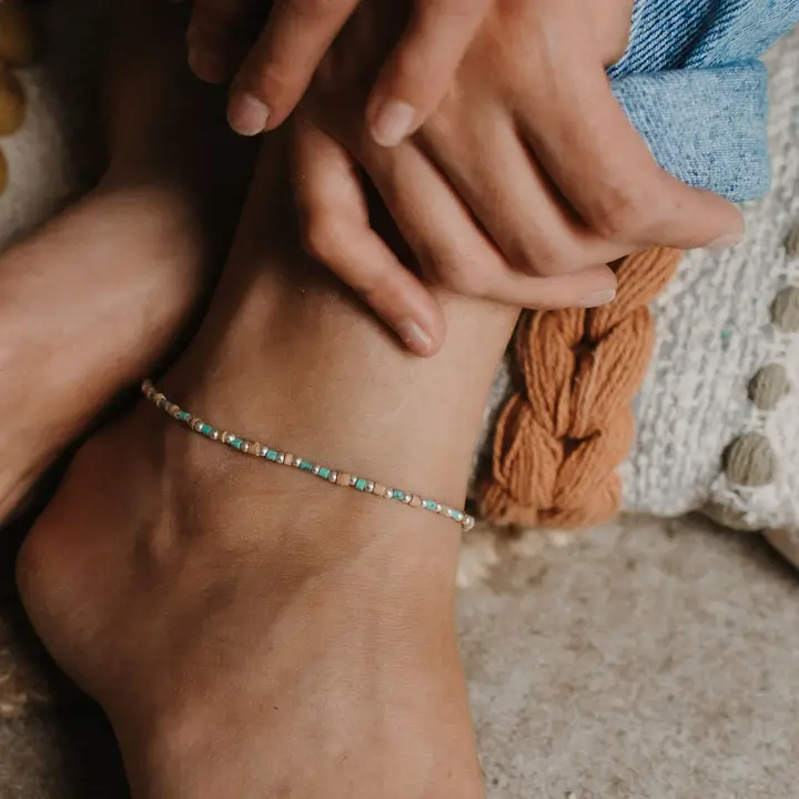 Abadi Beaded Anklet - Mellow Monkey