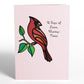 Sign of Love Cardinal Suncatcher Card - Mellow Monkey