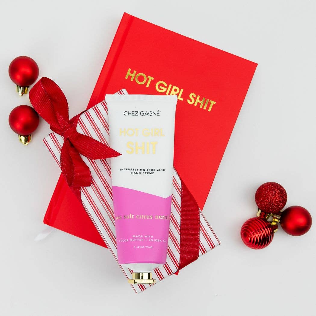 Hot Girl Shit - Sea Salt Citrus + Neroli - Vegan Hand Crème - 3.4oz - Mellow Monkey