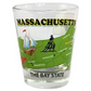 Massachusetts State Shot Glass - 2-oz - Mellow Monkey