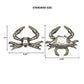 Crab Door Knocker - All Brass - Mellow Monkey
