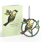 Goldfinch's Song Suncatcher Card - Mellow Monkey