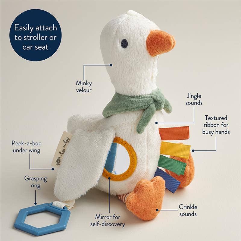 Bitzy Traveler™: Goose for Infant - Mellow Monkey