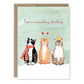 Cats Meowvelous Christmas Boxed Holiday Cards - Set of 10 - Mellow Monkey