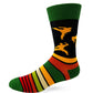 Surely Not Everyone Was Kung Fu Fighting  - Men's Crew Socks - Mellow Monkey