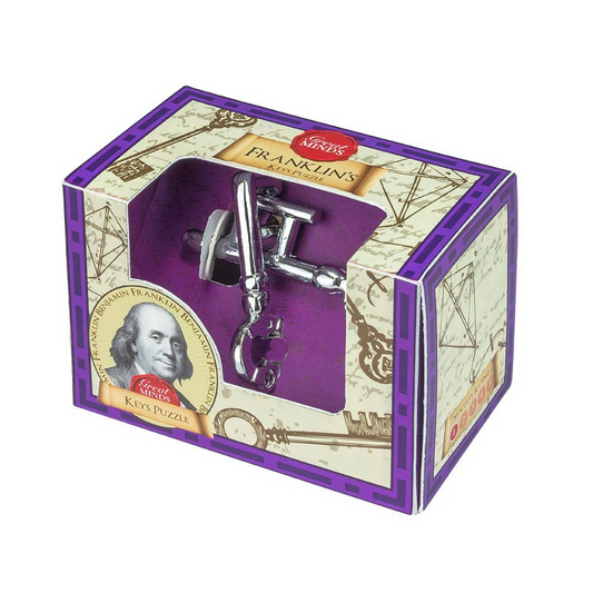 Franklin's Keys - Mini Metal Puzzle - Mellow Monkey