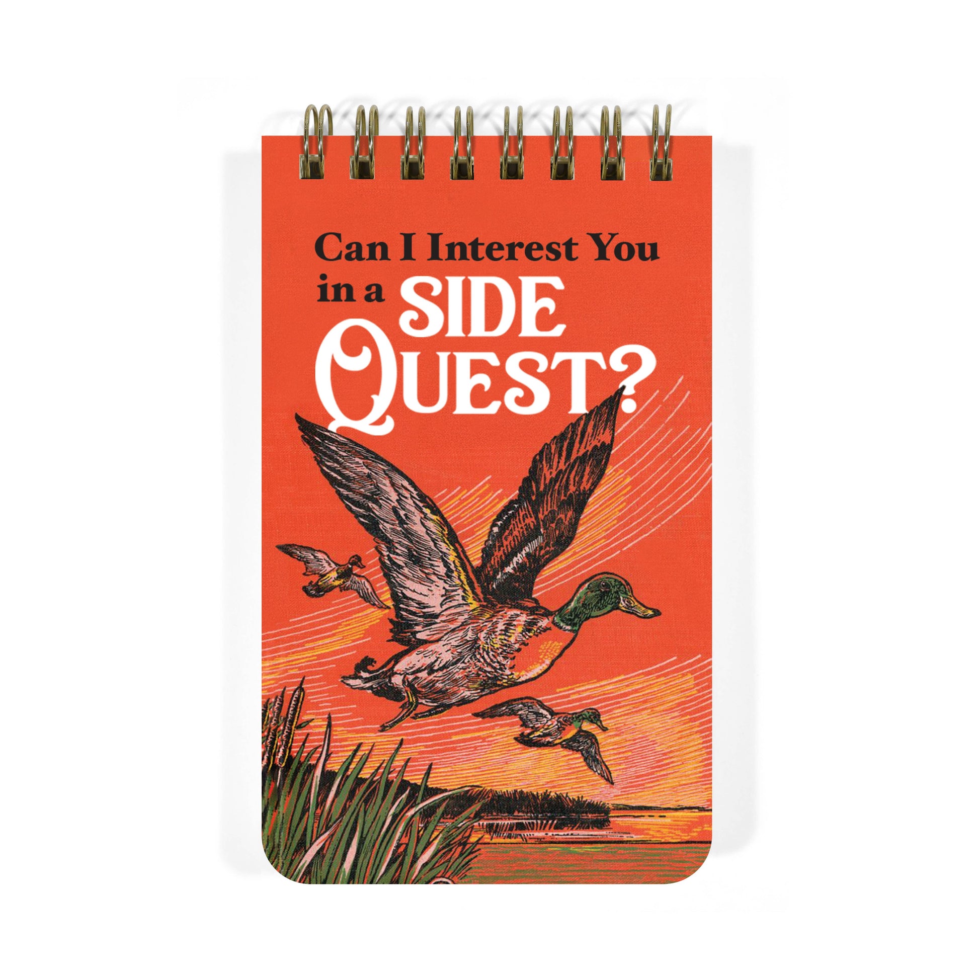 Can I Interest You in a Side Quest - 3x5 Spiral Memo Notepad - Mellow Monkey