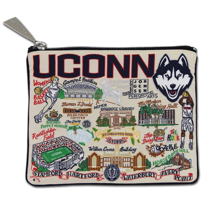 CATSTUDIO - UConn Zip Pouch - Mellow Monkey