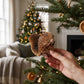 Gray Squirrel Brush Ornament - 4-1/2-in
