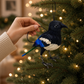 Black-Billed Magpie Bird Ornament - 6-1/2-in