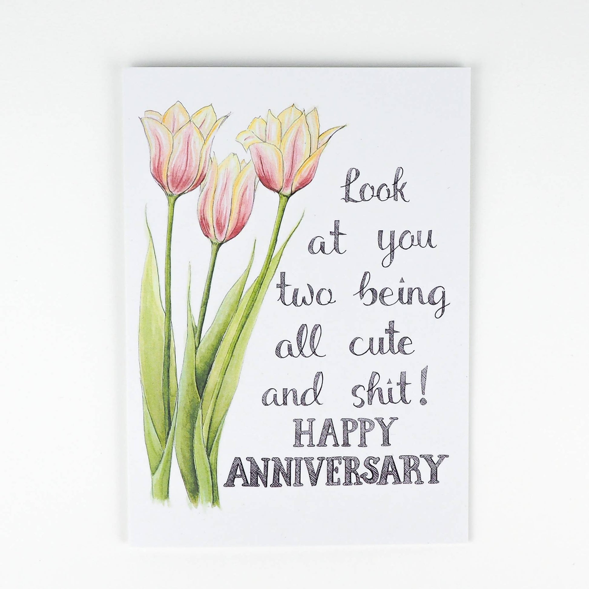 Look at You Two Being All Cute And Shit! Happy Anniversary! - Mellow Monkey