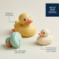 Itzy Ducky Family™ - Bath + Water Table Toys - Mellow Monkey