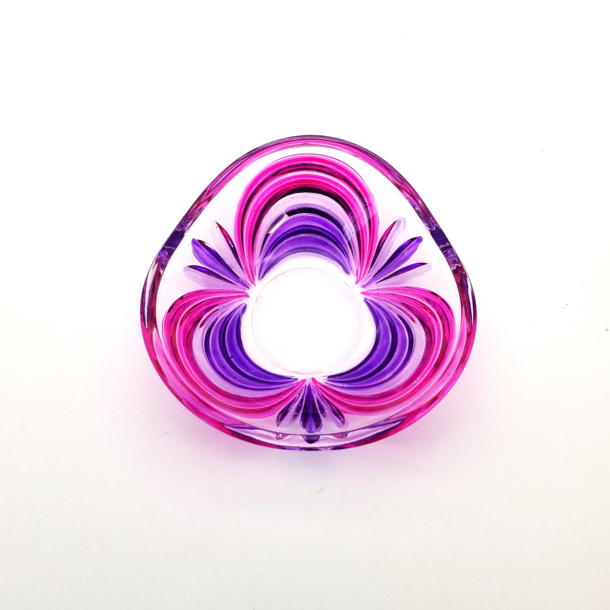 Aurea Venetian Glass Ring Dish - 3-1/4-in - Mellow Monkey