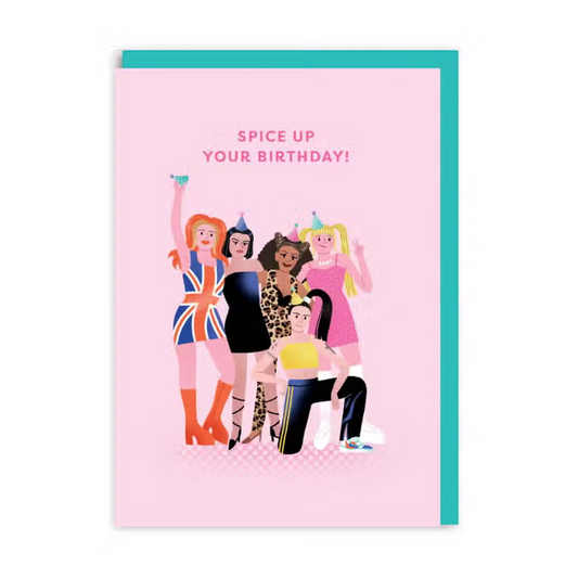 Spice Up Your Birthday - Birthday Greeting Card - Mellow Monkey