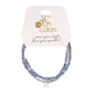 Petite Twilight Sky Crystal Stretch Bead Bracelets - Set 3