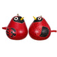 Cardinal Gourd Christmas Ornament- 3-in