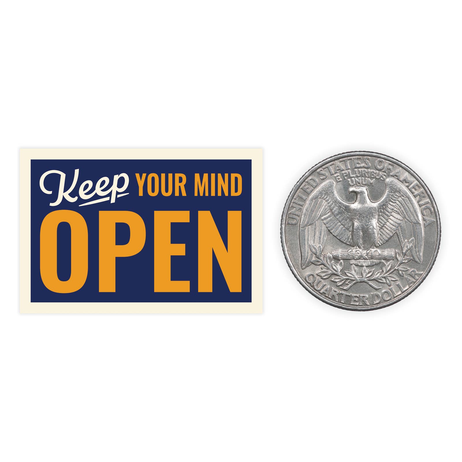 Open Mind - Mini Sticker #6 - Mellow Monkey