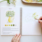 Flowers - Watercolor Workbook With Watercolor Paint Set and Brush - Mellow Monkey
