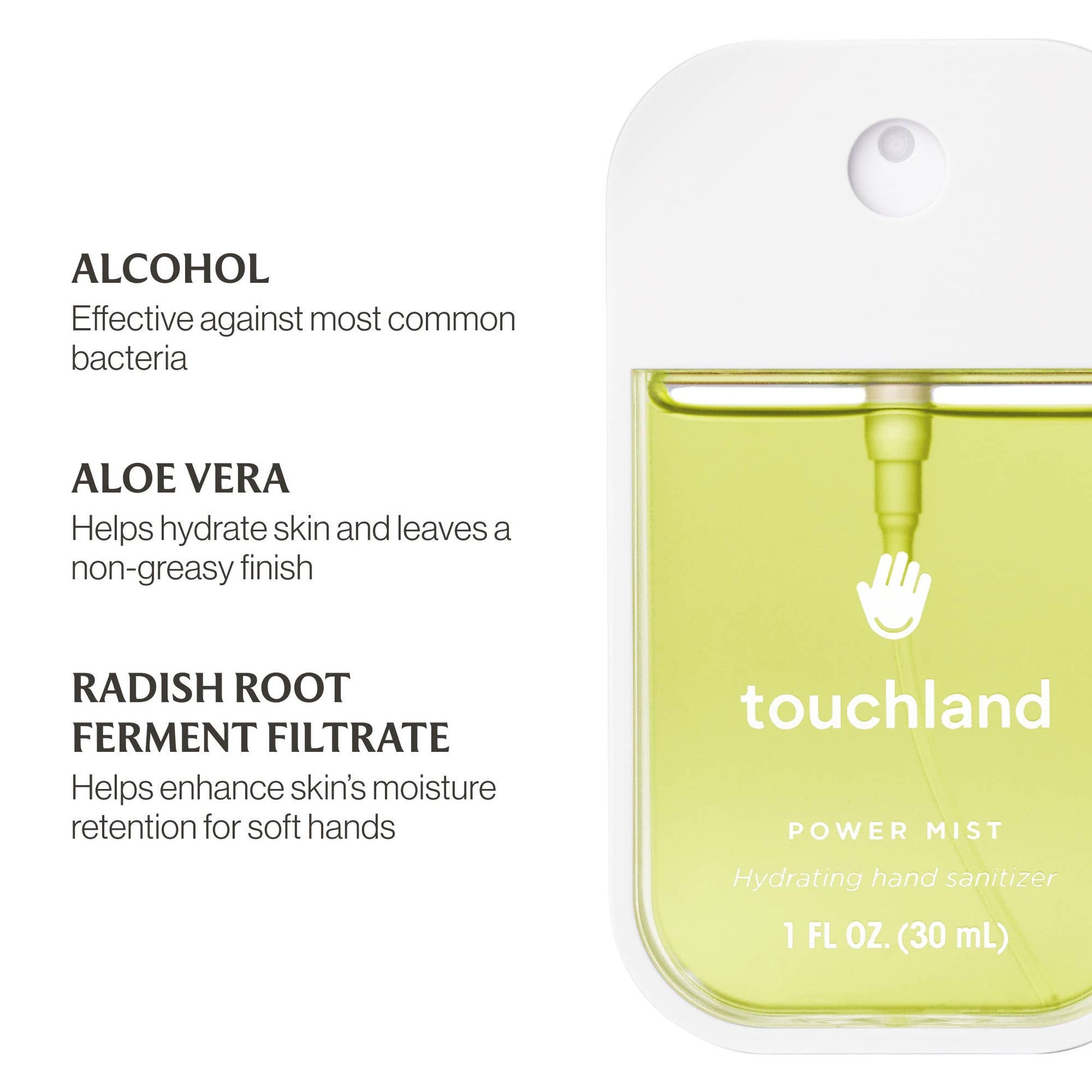 Lemon Lime Spritz - Power Mist Hydrating Hand Sanitizer - Mellow Monkey
