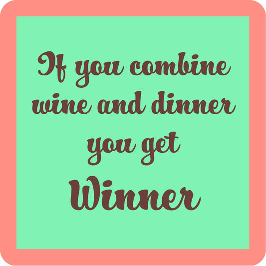 Winner - Coaster - 4 inch - Mellow Monkey