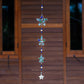 Recycled Glass Garland - Star -36-in - Mellow Monkey