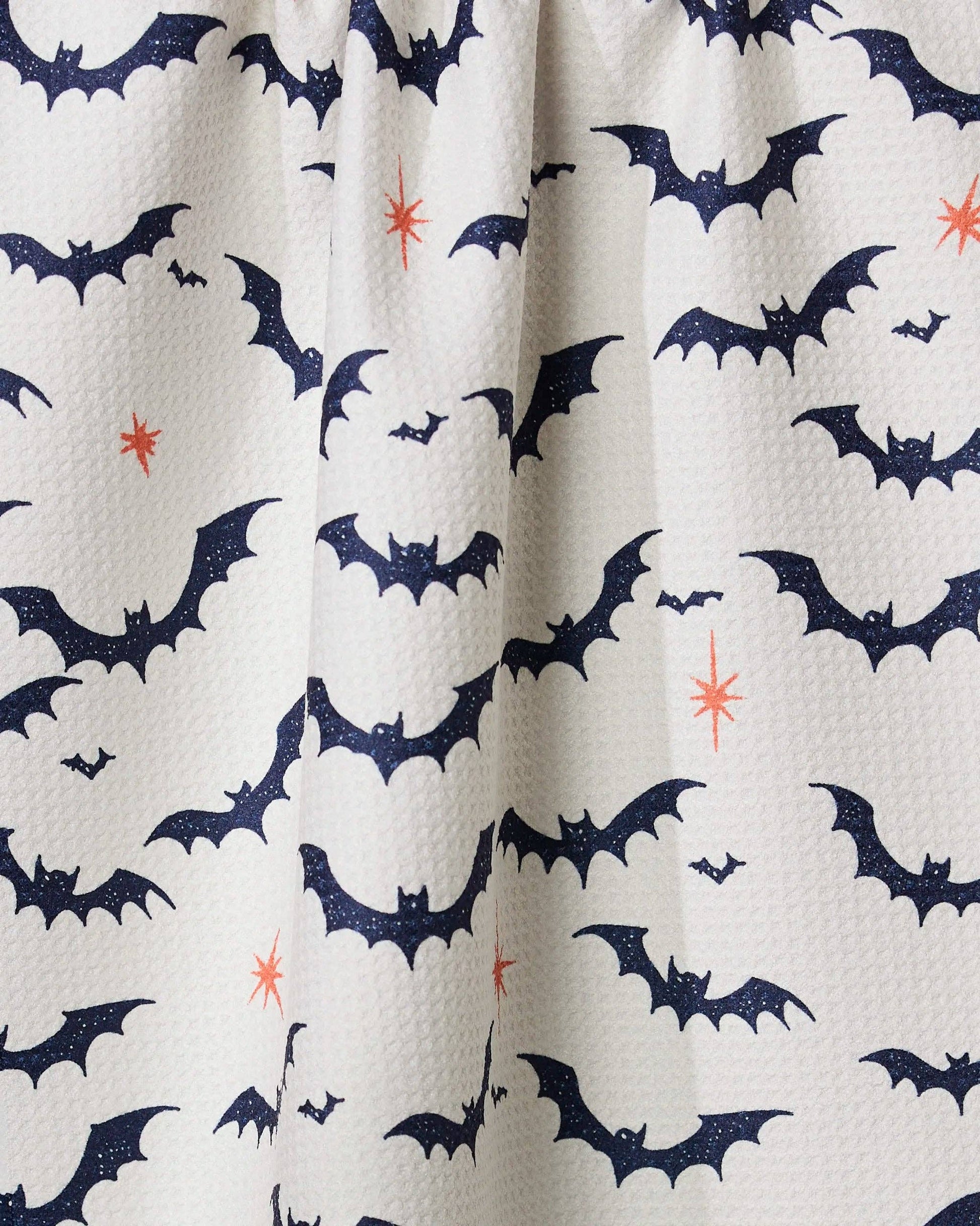 Midnight Friends White Tea Towel - Mellow Monkey