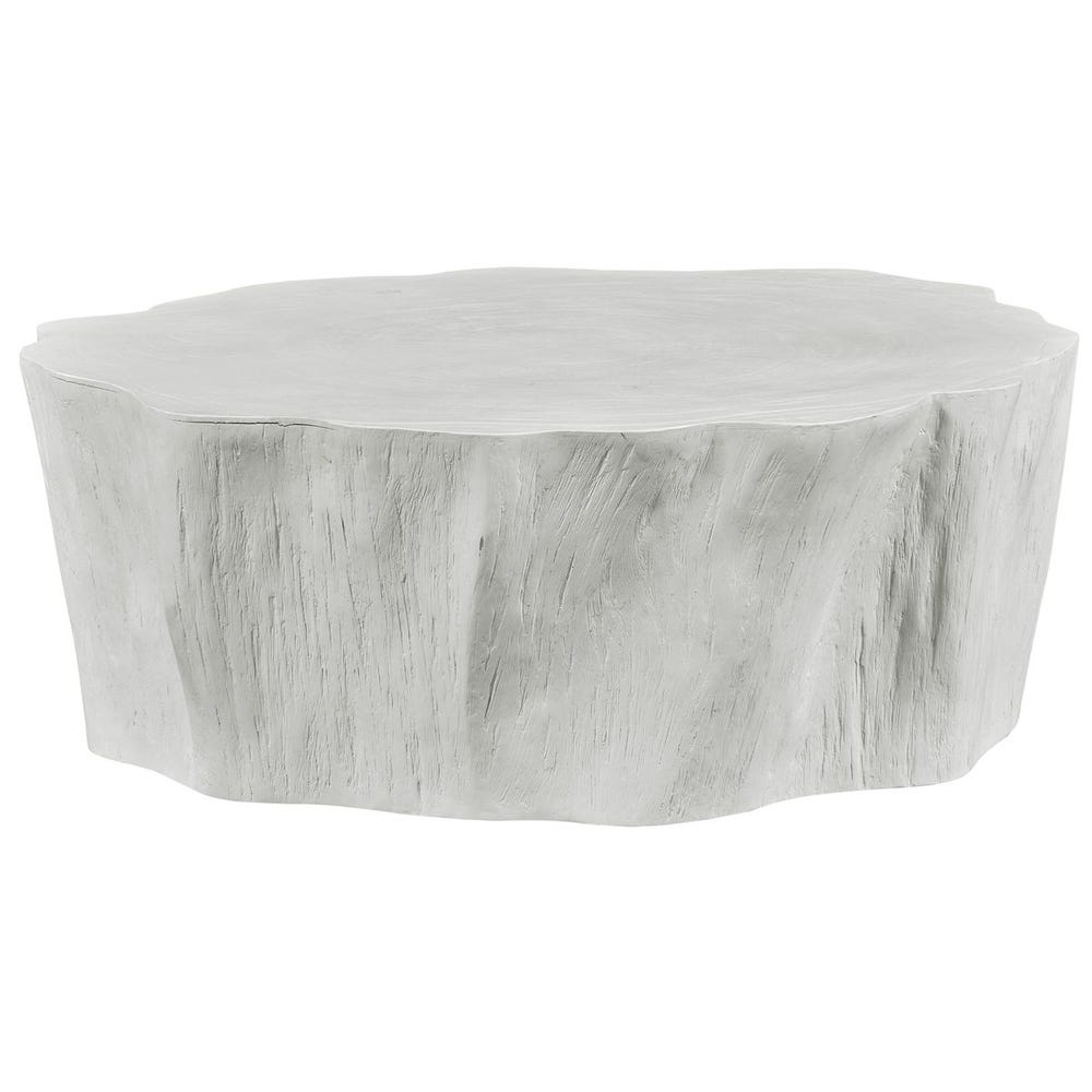 Woods Edge Coffee Table - White - Mellow Monkey