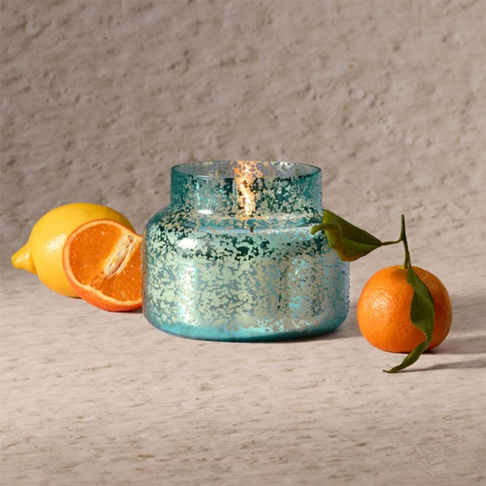 Volcano - Aqua Opaline Signature Candle - 19-oz. - Mellow Monkey