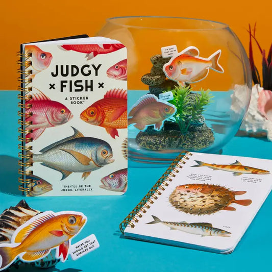 Judgy Fish Sticker Book - Mellow Monkey