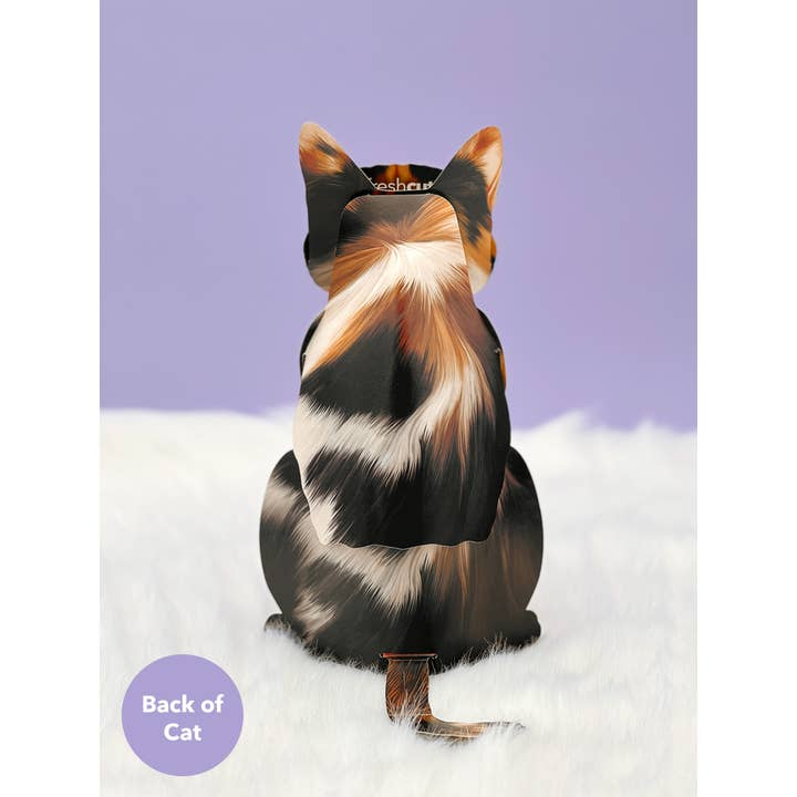 Calico Cat - Freshcut Pop-Up Pet Greeting Cards - Mellow Monkey