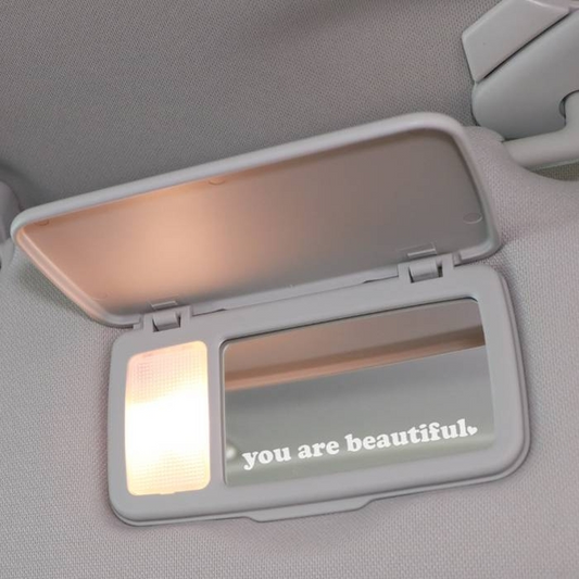 You Are Beautiful Decal - Rearview Mirror Sticker - Car Decal